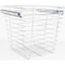 Hardware Resources Chrome Closet Pullout Basket with Slides 16"Dx17"Wx17"H POB1-161717CH - alternate 1